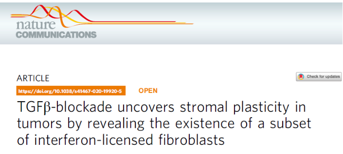 scRNA-seq+空间转录组，揭示TGFβ阻断重塑肿瘤基质景观医药新闻-ByDrug-一站式医药资源共享中心-医药魔方